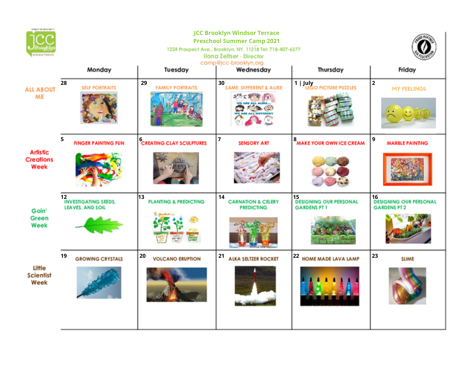 Preschool Summer Camp Jcc Brooklyn Windsor Terrace